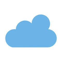 cloud computing isolated icon vector illustration design