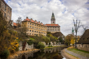 Fototapeta na wymiar Ceske Krumlov, Czech republic.
