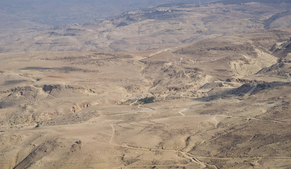 Fototapeta na wymiar Jordan Rift Valley