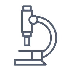 microscope device isolated icon vector illustration design