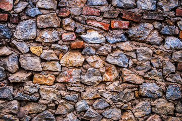 Brick wall. Abstract background with bricks. Texture for different design uses.