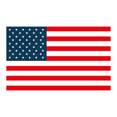 united states of america flag vector illustration design