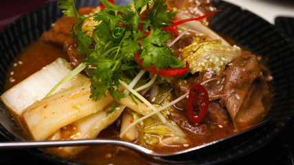 Braised beef, asian style