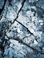 texture blue tint limestone rock