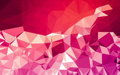 Abstract low poly background, geometry triangle