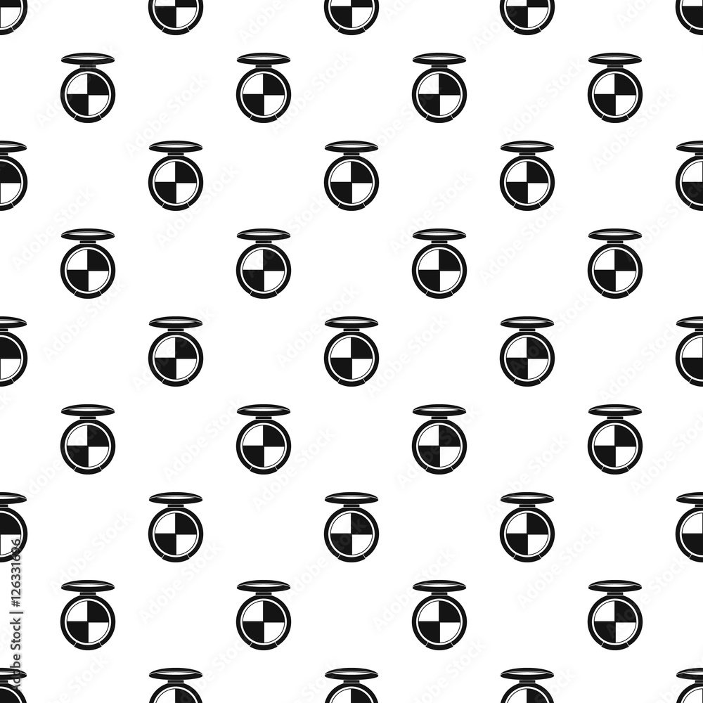Poster shadow palette pattern. simple illustration of shadow palette vector pattern for web