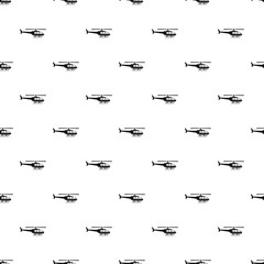 Military helicopter pattern. Simple illustration of military helicopter vector pattern for web