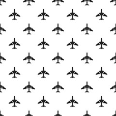 Jet plane pattern. Simple illustration of jet plane vector pattern for web