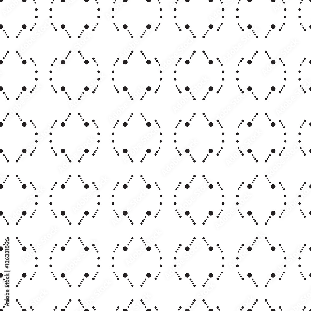 Poster seamless pattern. modern stylish texture. repeating geometric tiles