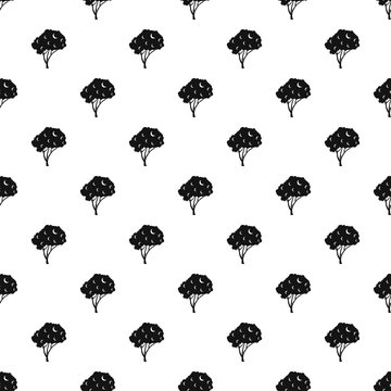 Tree pattern. Simple illustration of tree vector pattern for web