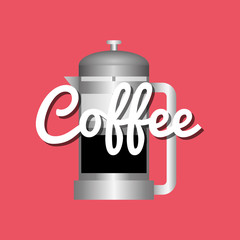 Coffee delicious drink icon vector illustration graphic design