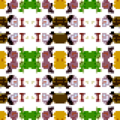 seamless tileable pixel texture pattern
