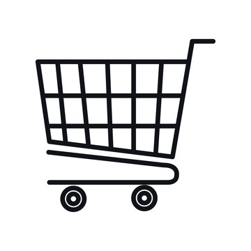 shopping cart isolated icon vector illustration design