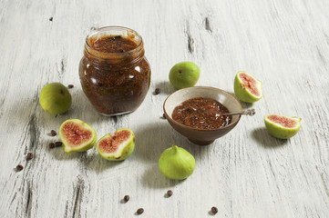 Fig and coffee marmalade