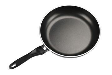 frying pan isolated on white background