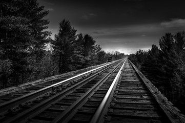 Obraz premium Railroad bridge 