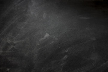 Naklejka premium Chalk rubbed out on blackboard