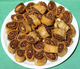 Bhakarwadi: traditional Maharashtra dish made on the occasion of a festival