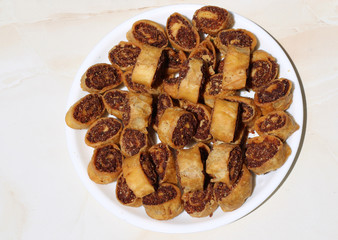 Bhakarwadi: traditional Maharashtra dish made on the occasion of a festival