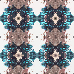 seamless tileable pixel texture pattern