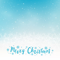 Snowflakes background for Your design 