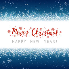 Snowflakes background for Your design 