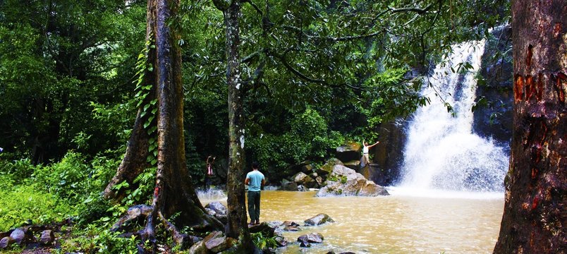 The waterfalls