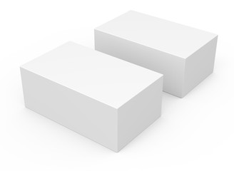 two blank template boxes