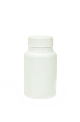 Pill Bottle isolated on a white background