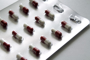 Medical capsules in strips