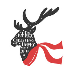 Christmas deer.
