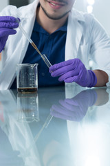 Fototapeta premium Chemist at work