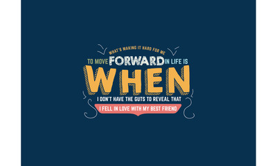 love typography quote vector background, handwritten typographic poster