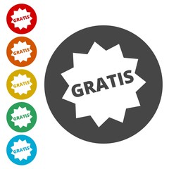 Gratis icons set 