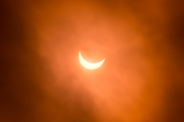 Partial solar eclipse