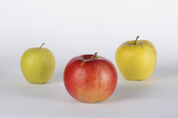 Three apples
