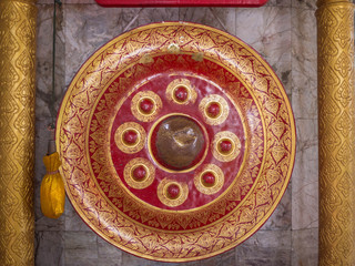 Thai native Gong. Ancient gong in Thailand