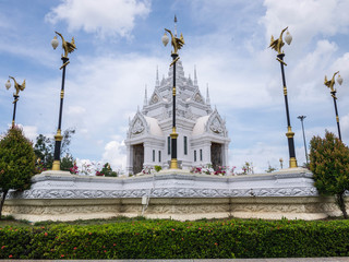 Tourist Attraction, The City Pillar Shrine of Surat Thani province of Thailand. Surat Thani is...