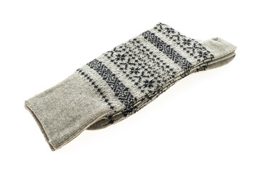 Sock isolated on white