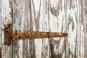 Vintage Wooden Door Panels Peeling Paint Patterns and Textures