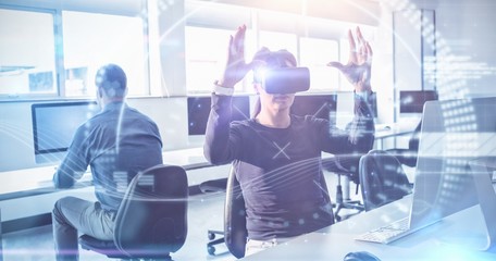 Composite image of composite image of face