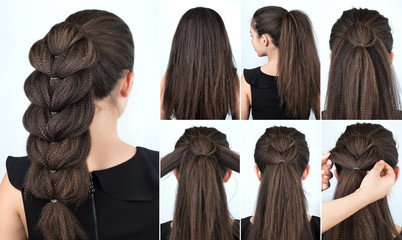 hairstyle festive braid tutorial