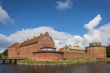 Landscrona castle in Sweden