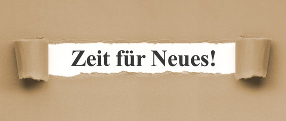 Zeit für Neues! © Coloures-Pic