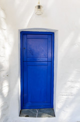 Traditional cycladic whitewashed street, Sifnos, Cyclades, Greec
