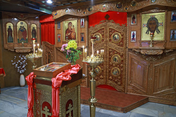 Orthodox iconostasis
