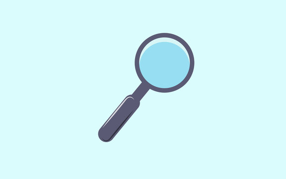 Lupe tool icon. Search magnifying glass zoom and lens theme. Isolated design. Vector illustration