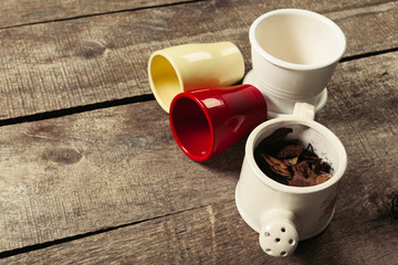 composition of garden tools