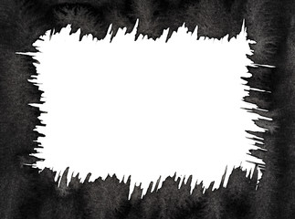 black ink frame