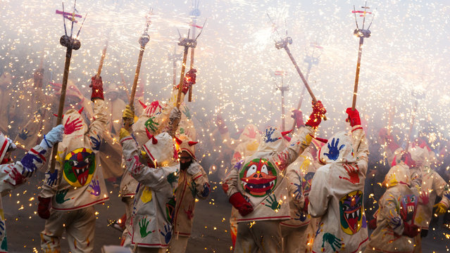 Fiestas de Mayo - show with fireworks